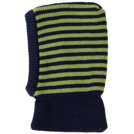 Merino Schlupfmütze geringelt Merino Schlupfmütze geringelt