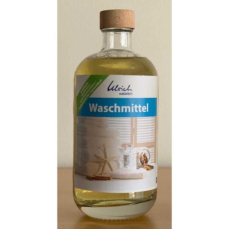 Waschmittel flüssig (500 ml Glasflasche) Ulrich natürlich
