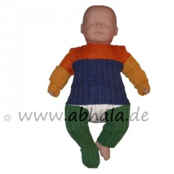 Baby-Bauchwärmer und Kinder Schalkragen aus Alpaka-Wolle De Colores